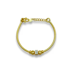 โซ่กลมคั่นประคำพลอย