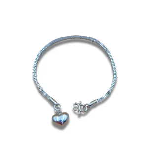 บิสบ็อกเหลี่ยม ชุบขาว