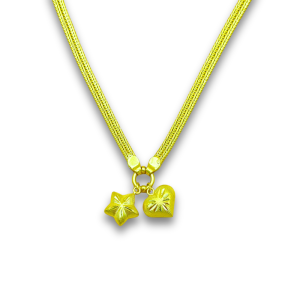 สร้อยคอเบนซ์แพระย้าหัวใจดาว