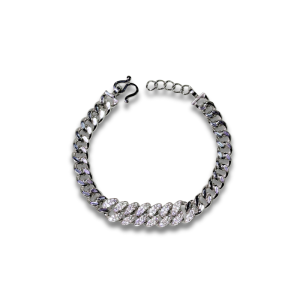 ลูฟคั่นลูฟพลอย ชุบขาว